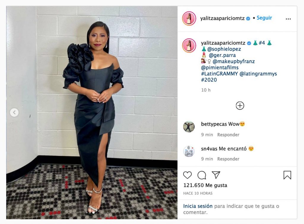 FOTOS Descubre los sensuales vestidos que usó Yalitza Aparicio en los