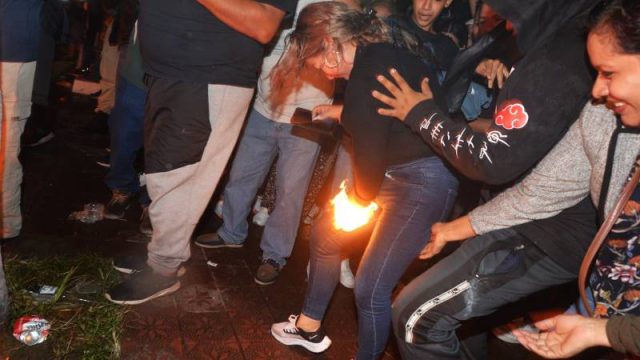 Impresionantes Im Genes De Los A Os De Las Bolas De Fuego En Nejapa