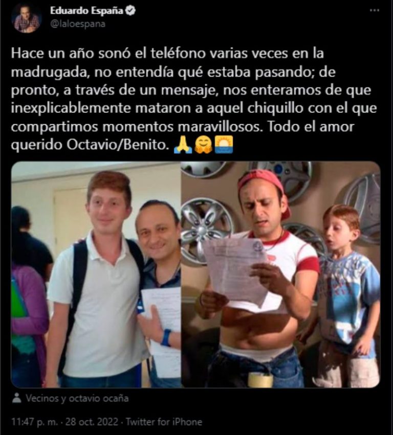 Familiares Y Amigos Recuerdan Al Actor Octavio Oca A A Un A O De Su