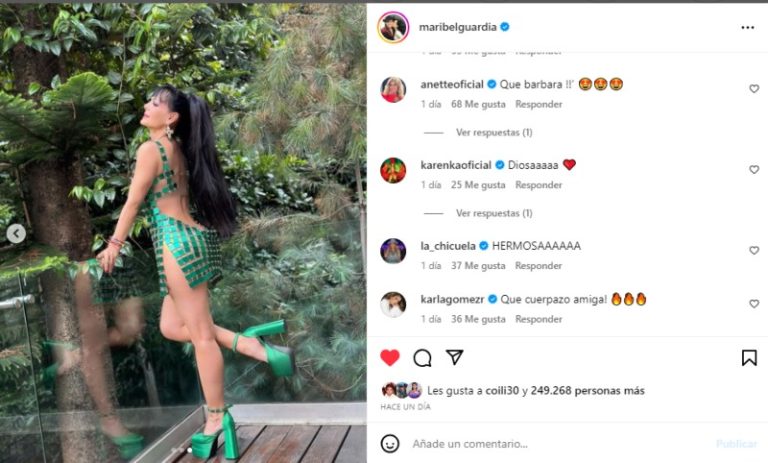 Maribel Guardia Enloquece A Sus Fans Con Atrevido Y Transparente