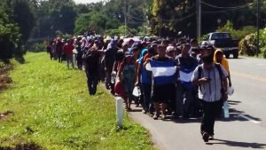 Caravana de migrantes hacia Estados Unidos