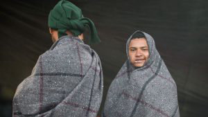 A Central American migrant