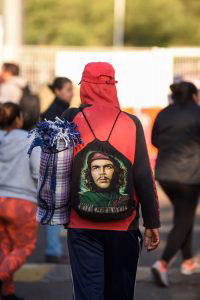 A Central American migrant