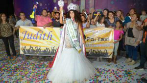 Reina del Carnaval de  San Miguel Judith  Ventura