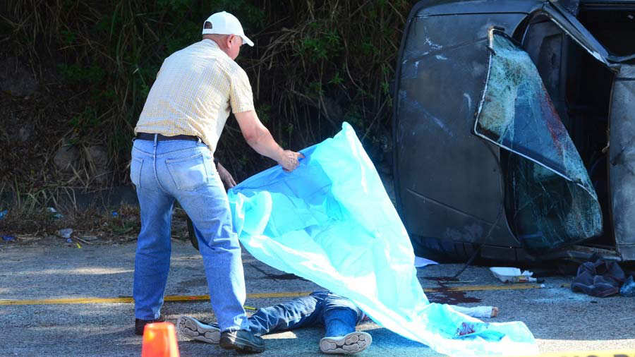 Accidente troncal del norte