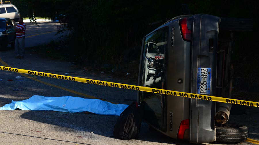 Accidente troncal del norte