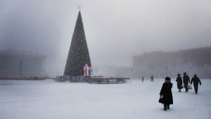 RUSSIA-WEATHER-COLD