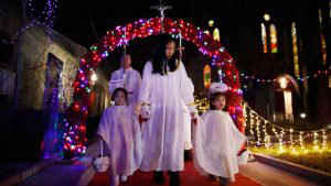 Christmas Eve mass in Beijing's Catholic church