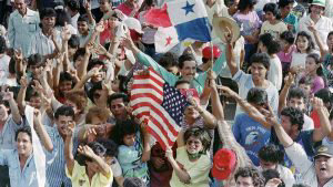 PANAMA-AMERICAN FLAG