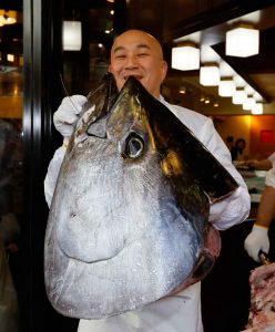 Maximum price of a tuna in Toyosu Market New Year Auction