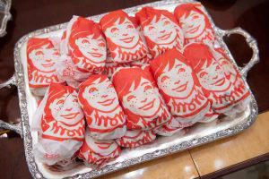 This photo shows food from Wendy's