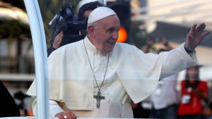 El Papa Francisco llega a Panam para participar en la Jornada Mundial de la Juventud