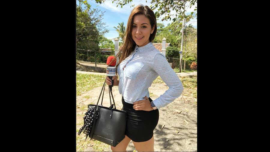 La sensual Alejandra Megan se despide de Noticias 4 Visión y de su ...