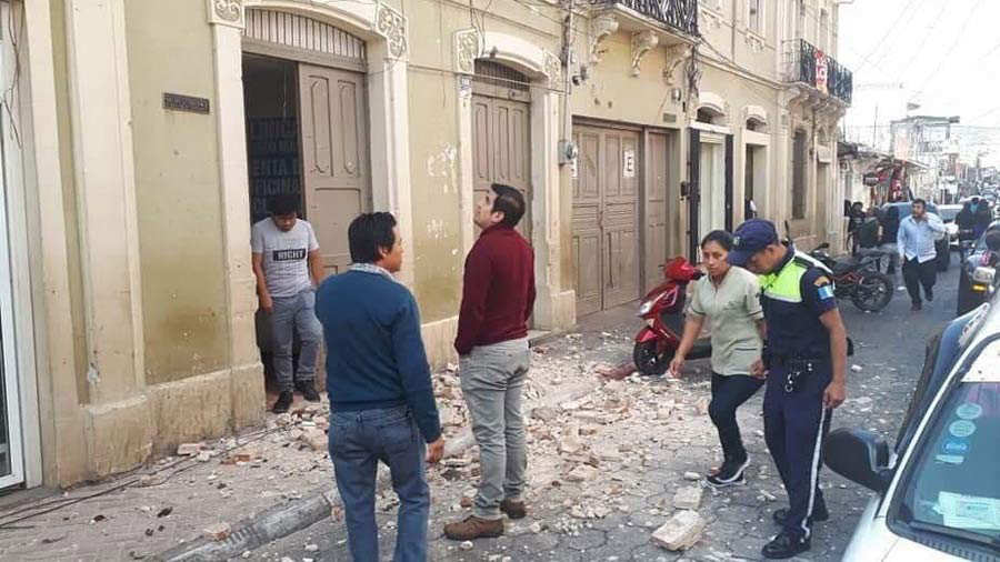 Fuerte temblor entre México y Guatemala deja daños ...