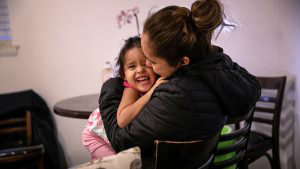 After Detention And Release, Undocumented Mother And Child Wait For Day In Immigration Court