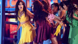 US-Cuban singer-songwriter Camila Cabello performs during the 61st An