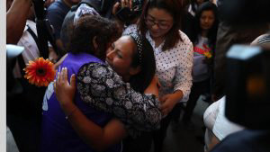 Tres salvadoreas recuperan su libertad por conmutacin de pena