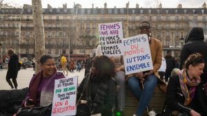 FRANCE - INTERNATIONAL WOMEN'S DAY PROTEST