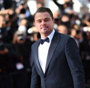 US actor Leonardo DiCaprio arrives for the screening of the film 