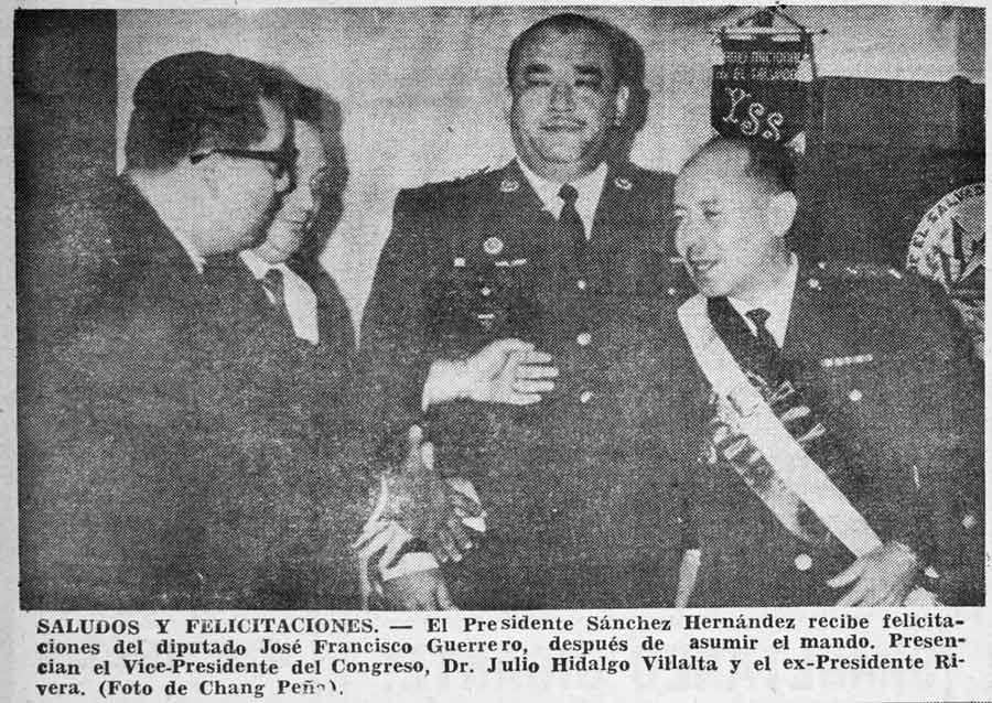 1967. Fidel Sánchez Hernández