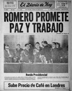 1977. Carlos Humberto Romero