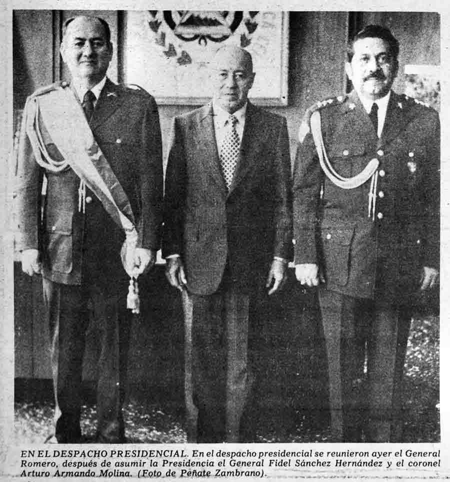 1977. Carlos Humberto Romero