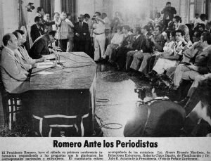 1977. Carlos Humberto Romero