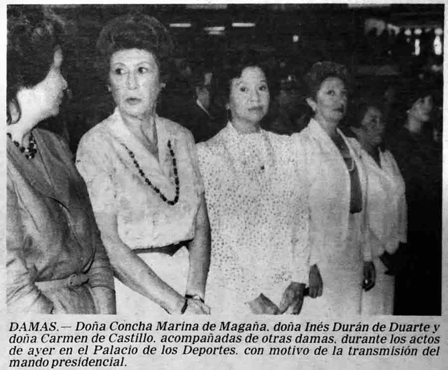1984. José Napoleón Duarte