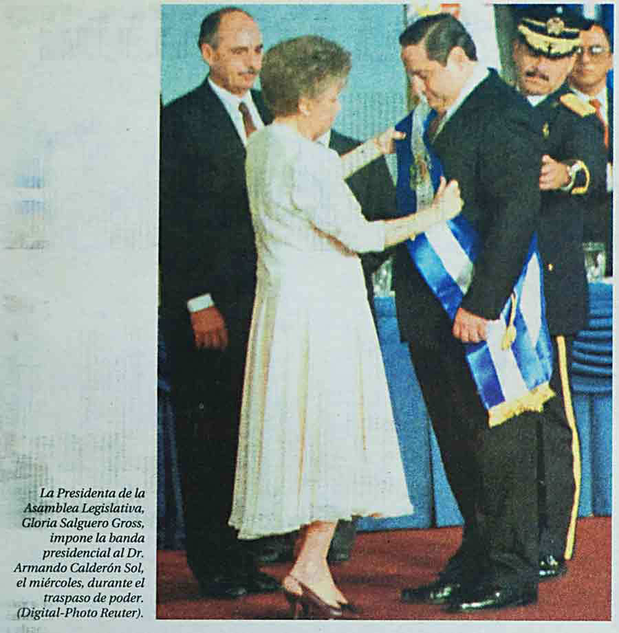 1994. Armando Calderón Sol