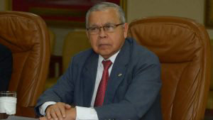 Ovidio Bonilla Flores, magistrado de la Sala de lo Civil.