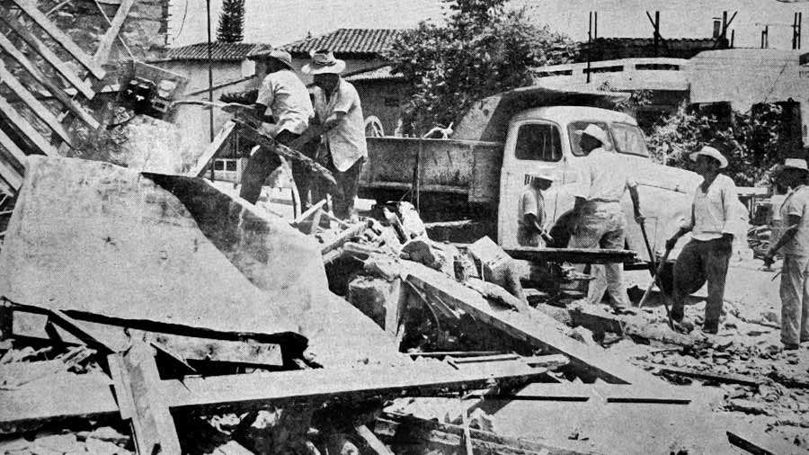 Imágenes del mortal terremoto de 1965 que sacudió toda el área
