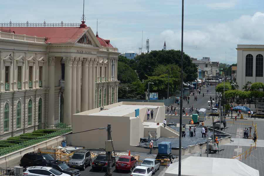 FC TRABAJOS EN TARIMA TOMA PRESIDENCIAL Y ALREDEDORES