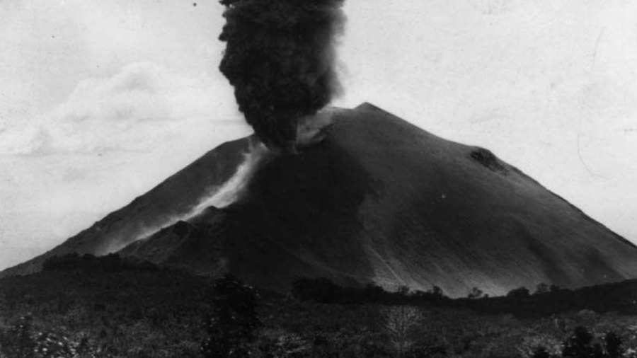 Se cumplen 103 años desde la última erupción del volcán de San Salvador