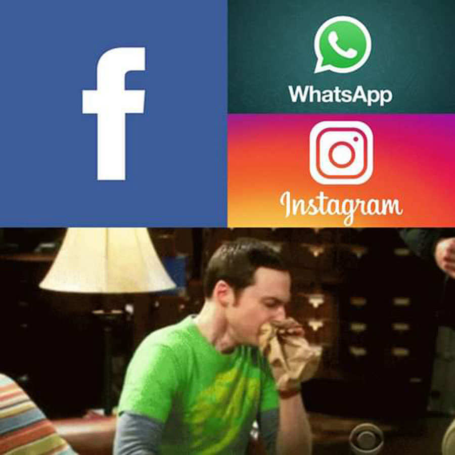 facebook instagram whatsapp down meme