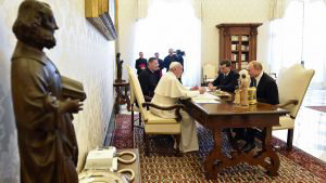 VATICAN-ITALY-RUSSIA-POPE-DIPLOMACY-RELIGION