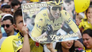 Zipaquir se alista para el paseo triunfal de Egan Bernal en el Tour 2019
