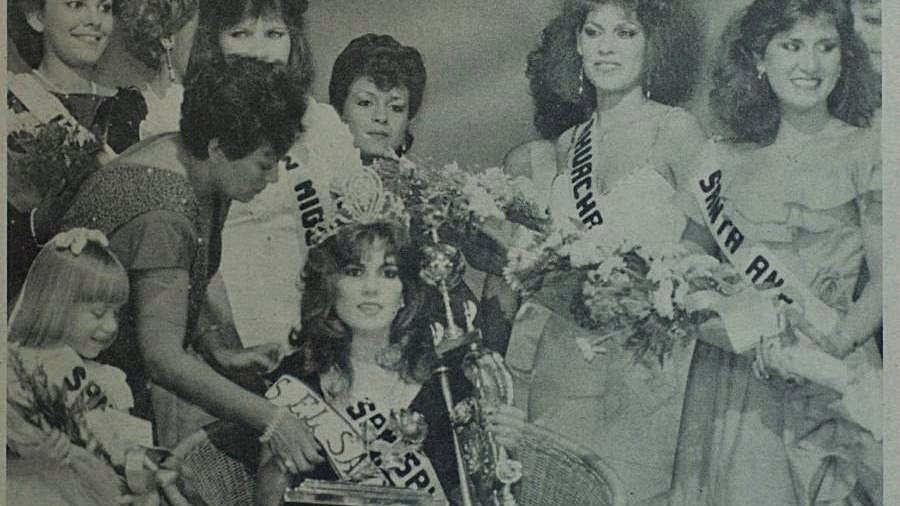 Julia Mora Miss El Salvador 1985 ahora es vidente