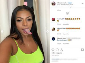 Mikayla Saravia, la bloguera que gana miles de dólares por mostrar su