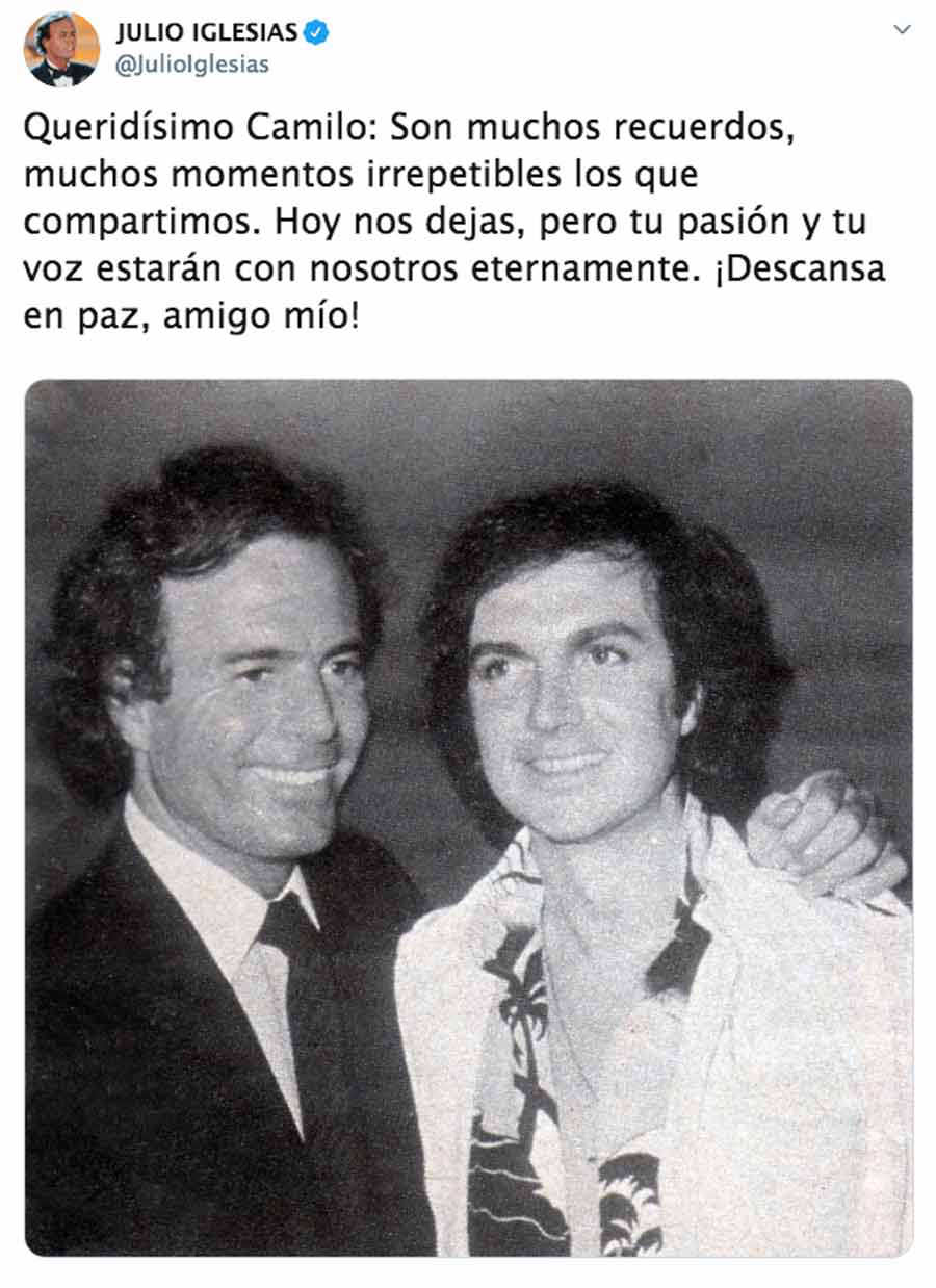 Entrevista De Julio Iglesias A Camilo Sesto