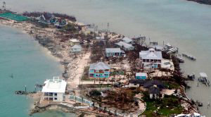 TOPSHOT - In this aerial image courtesy of a US Coast Guard Elizabeth
