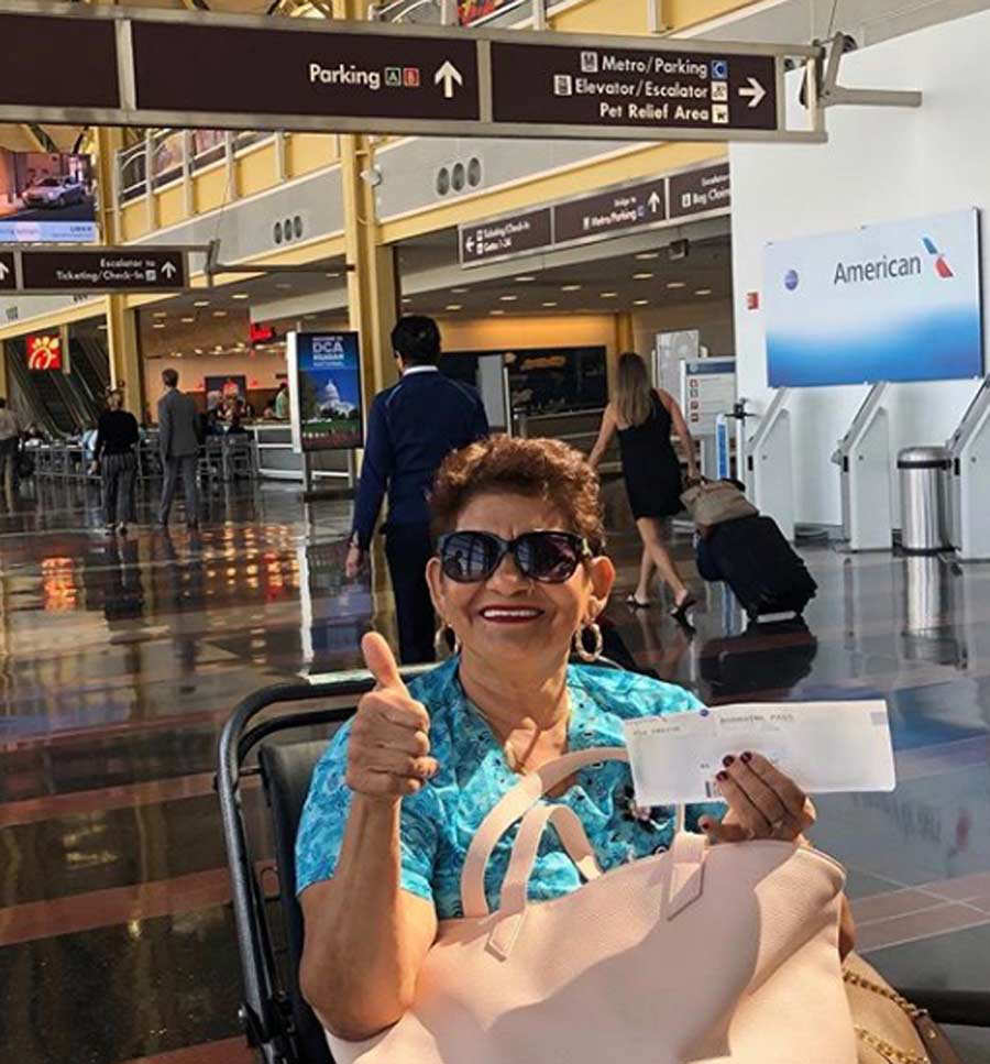 La Tía María, famosa por sus videos coloquiales en Instagram, obtuvo la