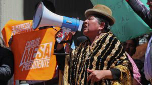 Mesa llama a la movilizacin ciudadana para evitar un fraude en Bolivia