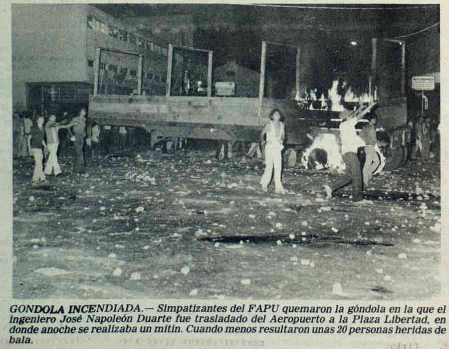 Los hechos que marcaron el antes y después del golpe de Estado de 1979