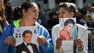 Fans pay tribute to late Mexican singing legend Jose Jose as the hear