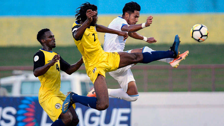 Liga de Naciones CONCACAF 2019: El Salvador 2 Santa Lucia 0. Selecta2