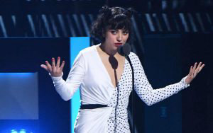 Chilean singer Mon Laferte speaks during the 20th Annual Latin Grammy