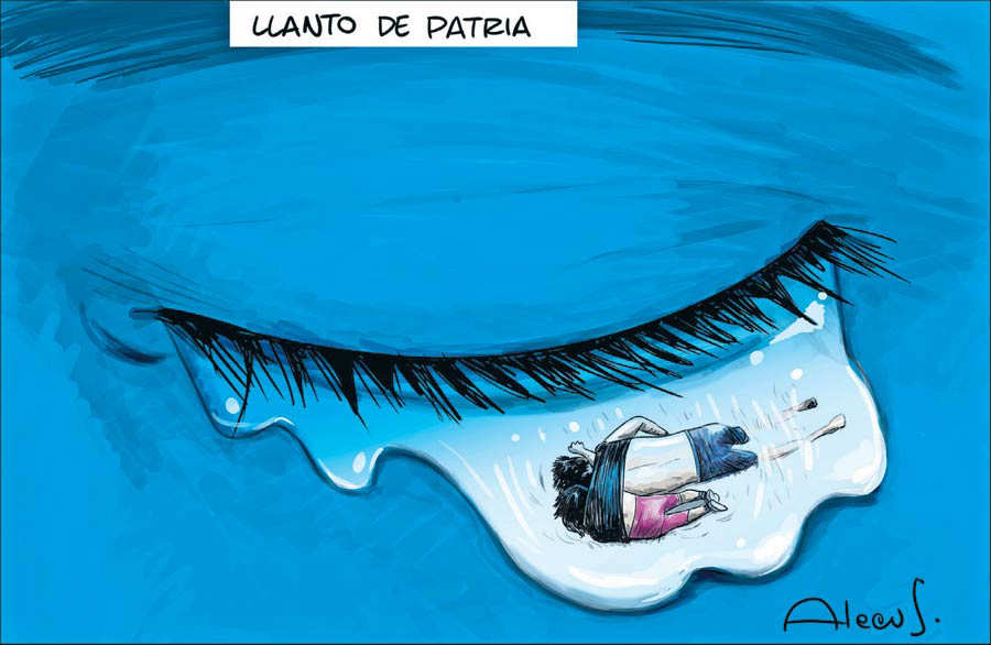 Los caricaturistas Ruz y Alecus ilustraron así la realidad de El ...