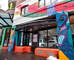 Downtown Eastside Women's Centre facade is pictured in Vancouver