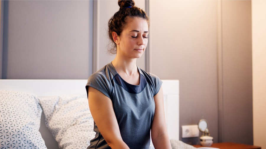 meditación, concentración