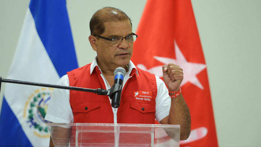 Óscar Ortiz, Secretary General of the FMLN, admitted to the ISSS for bronchopneumonia  News from El Salvador